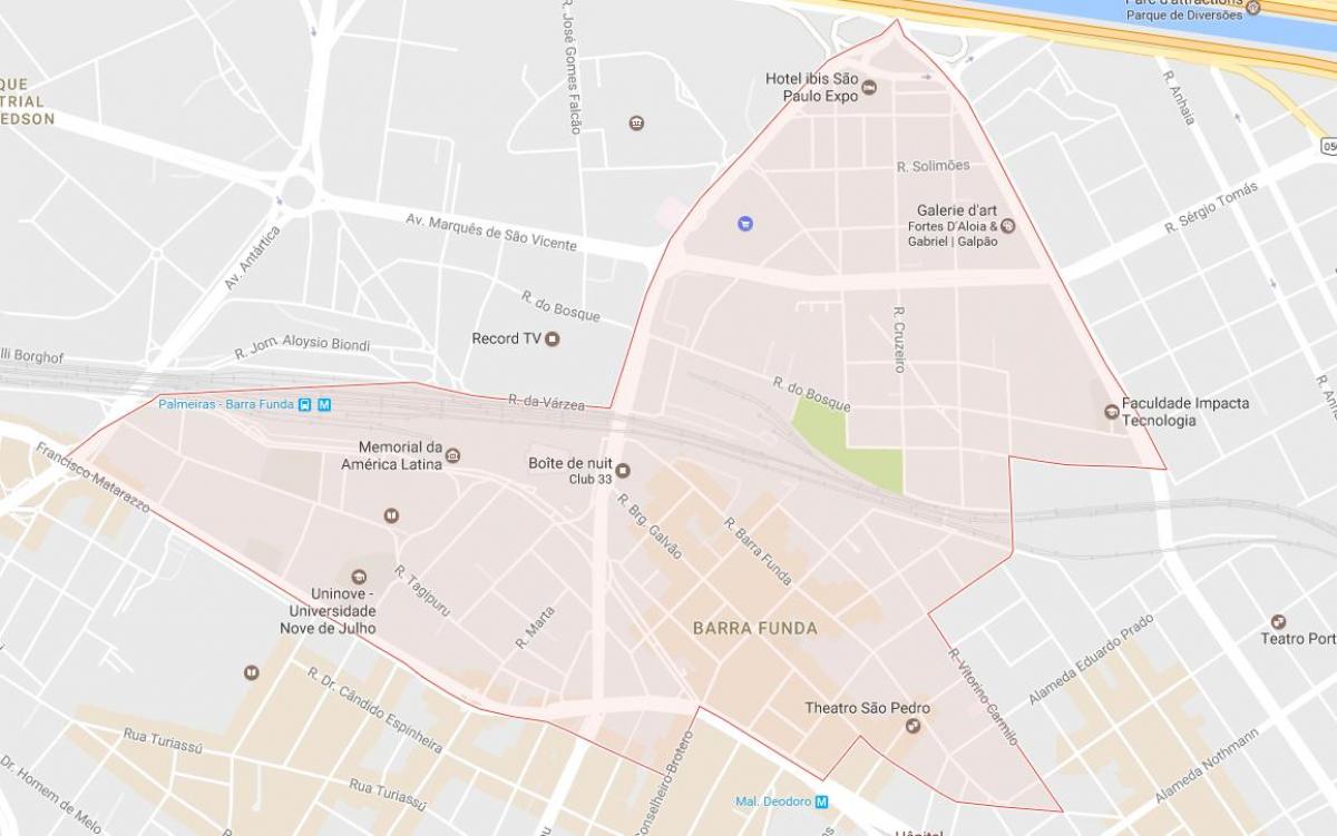 Mapa Baru cilj u životu Sao Paulo