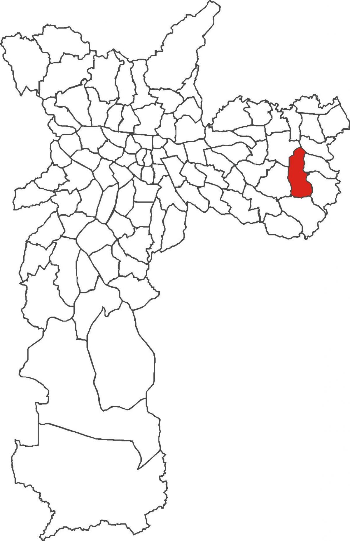 Mapa José Bonifácio distriktu