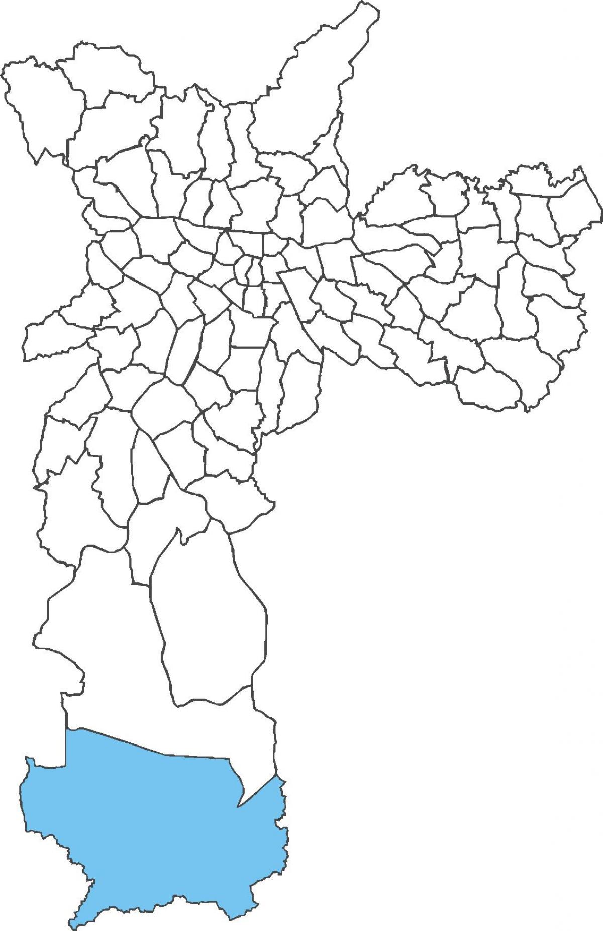 Mapa Marsilac distriktu