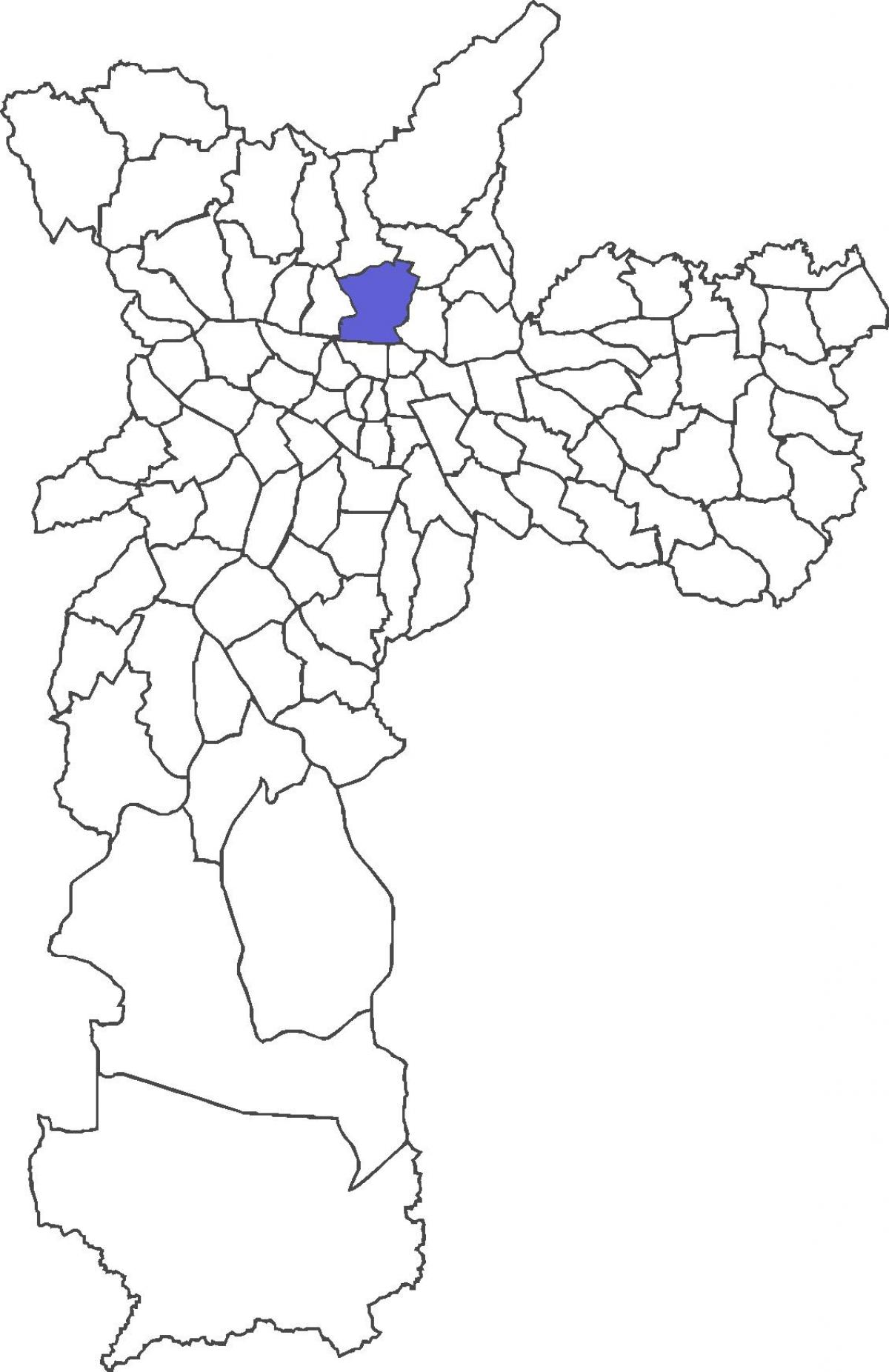 Mapa Santana distriktu