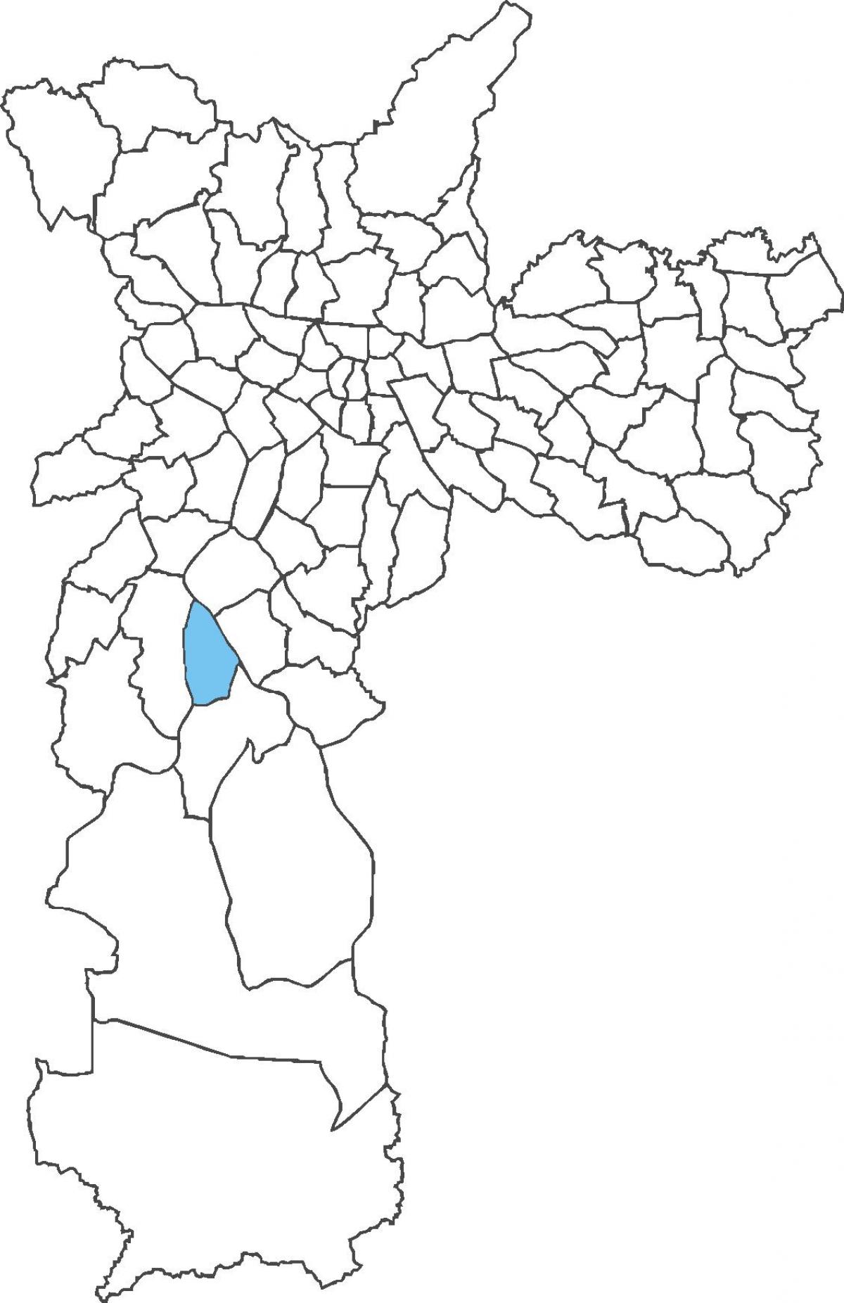 Mapa Socorro distriktu