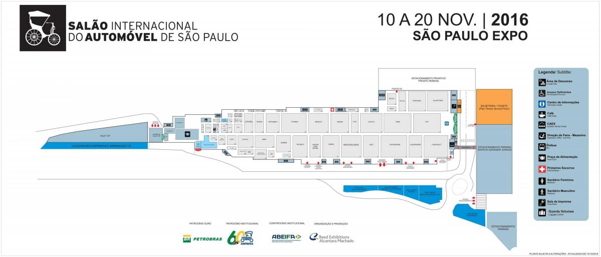 Karta za auto sou u Sâo Paulo