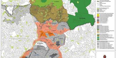 Mapa Casa Verde Sao Paulo - Okupacija tlu