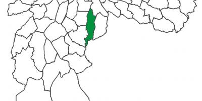 Mapa Cursino distriktu