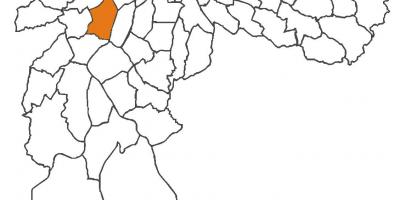 Mapa Morumbi distriktu