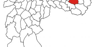 Mapa Parque Carmo distriktu