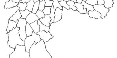 Mapa Penha distriktu