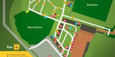 Mapa Rodeio Sao Paulo park