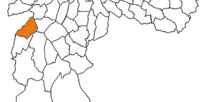Mapa Unajmili Limpo distriktu