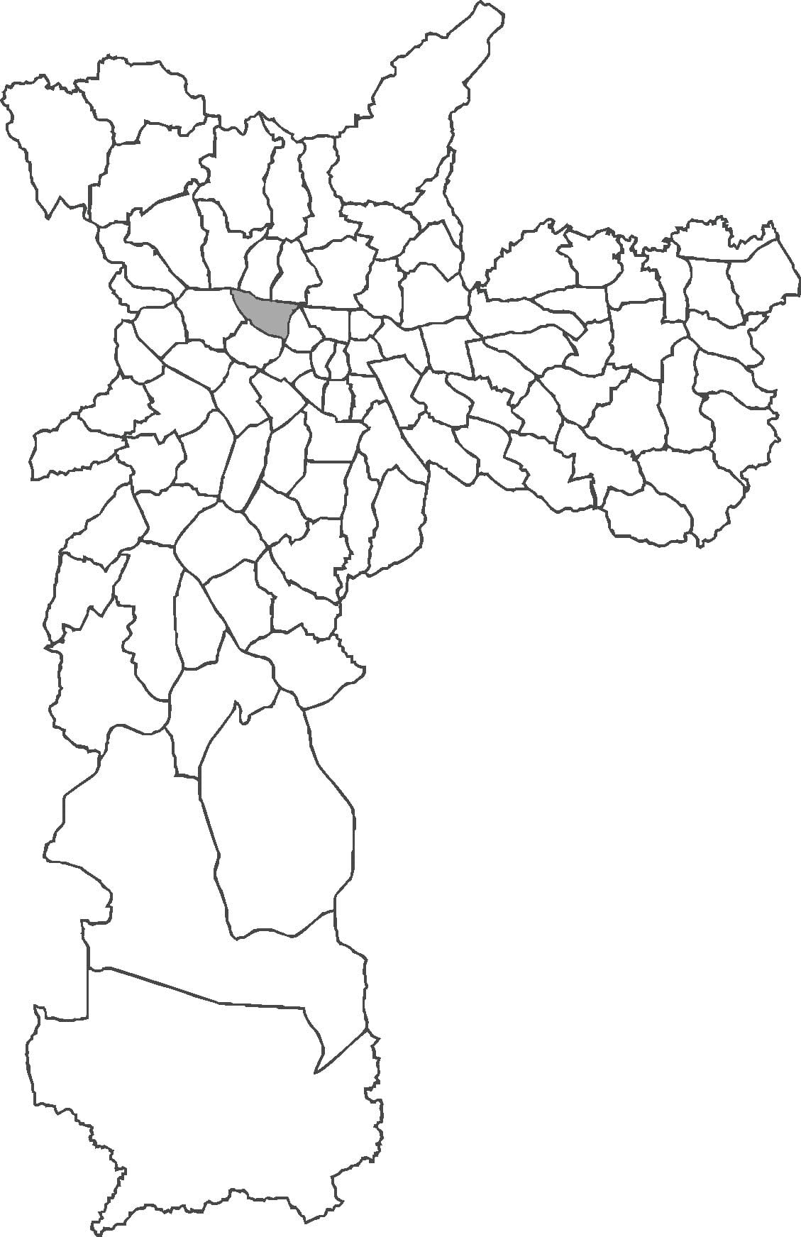 Mapa Baru cilj u životu distriktu