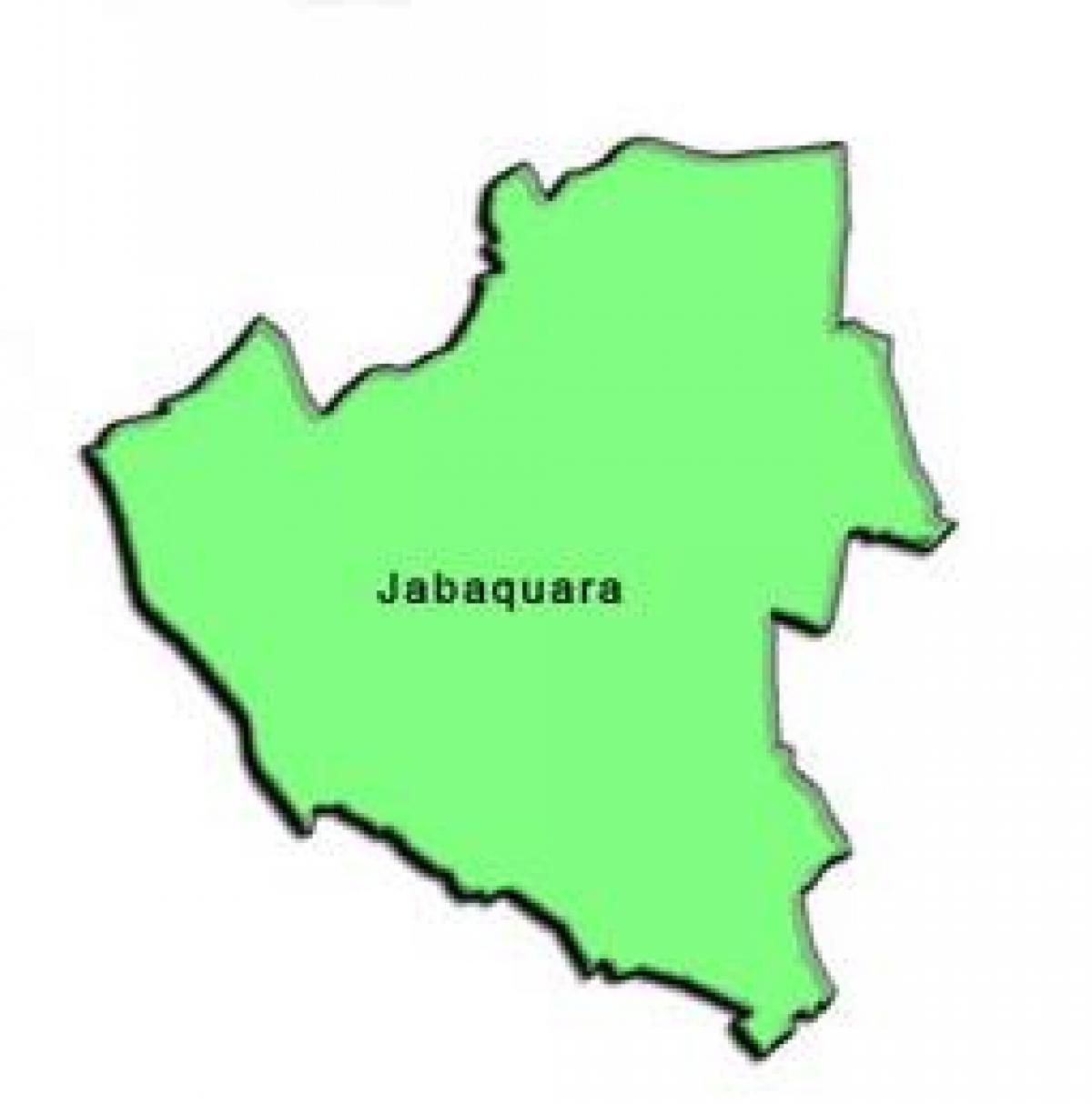 Mapa Jabaquara pod-prefektura