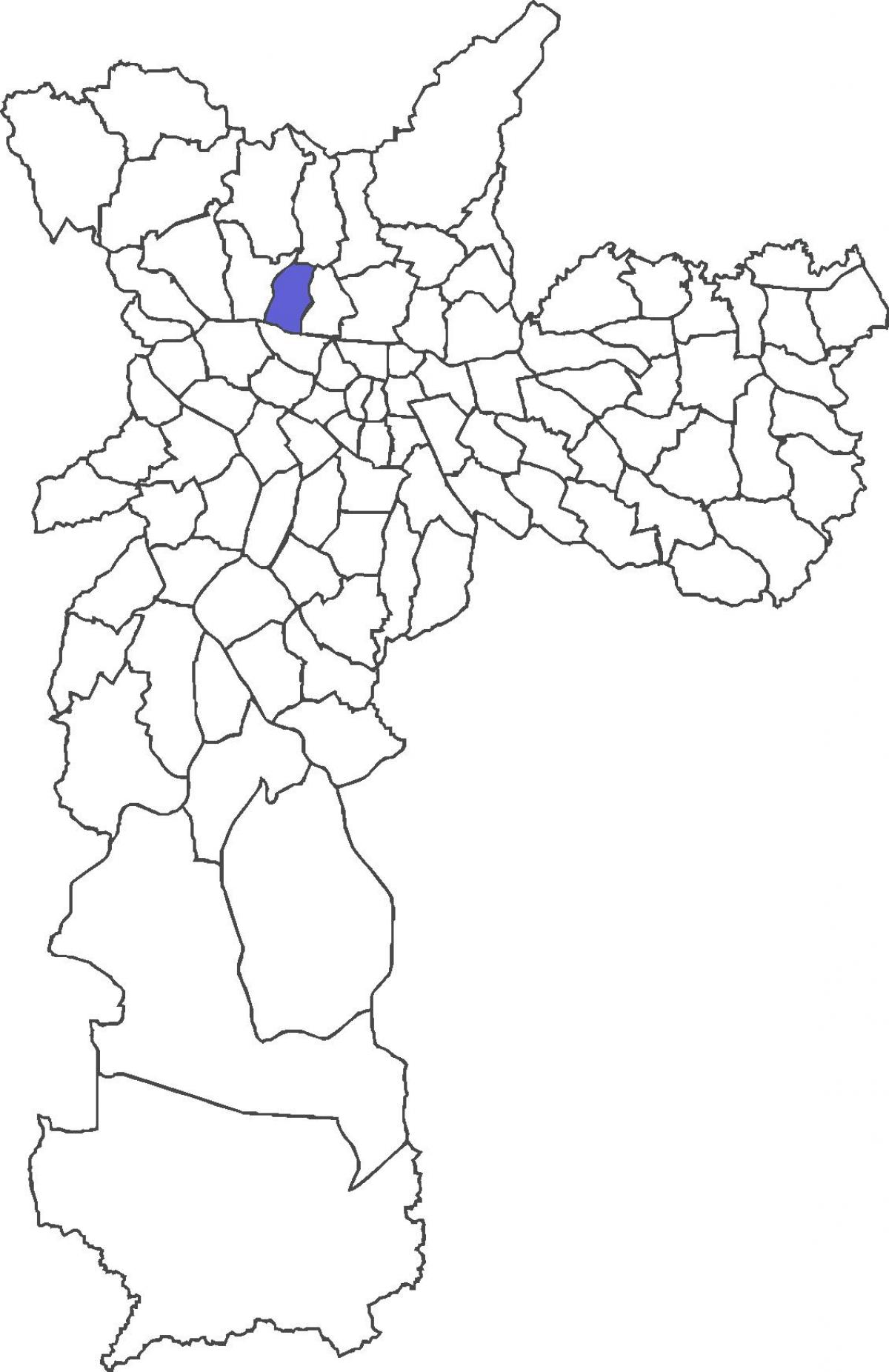 Mapa Limão distriktu
