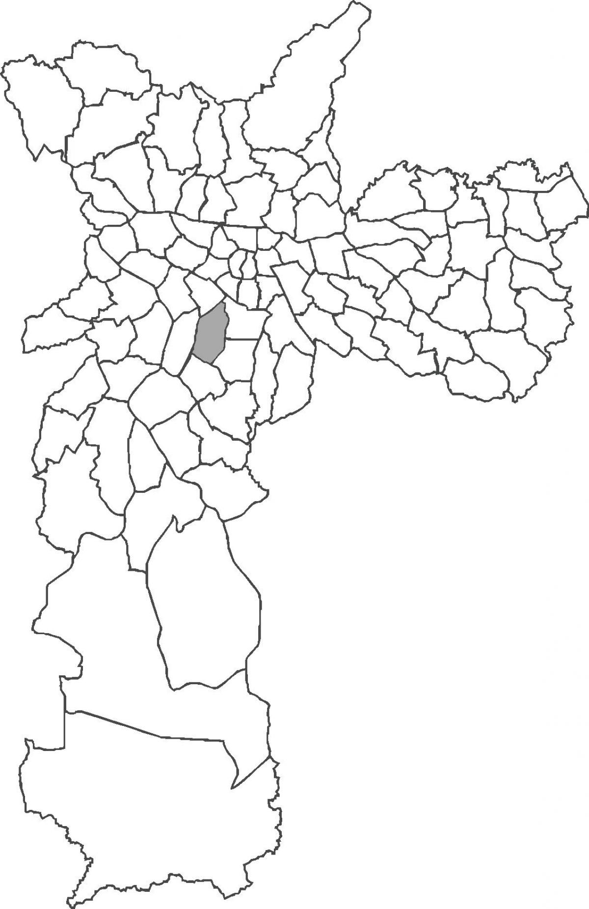 Mapa Moema distriktu