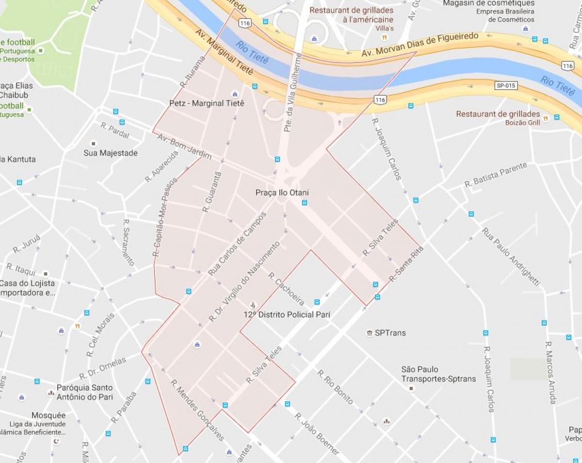 Mapa Prema Sao Paulo