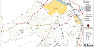 Mapa Butantã Sao Paulo - Javni prijevoz