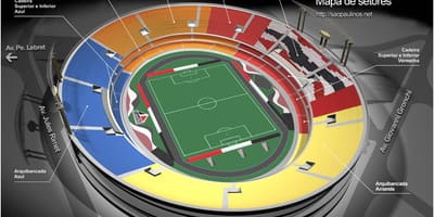 Mapa Cícero-Pompeu-de-Toleda Sao Paulo stadion