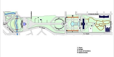 Mapa Independência Sao Paulo Park