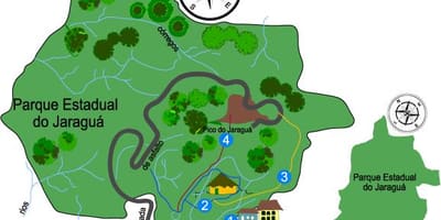 Mapa Jaraguá Park