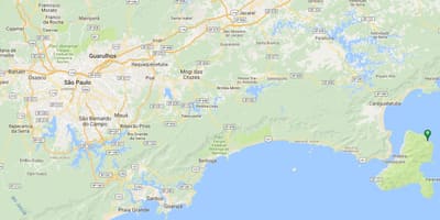 Mapa plaži Poço