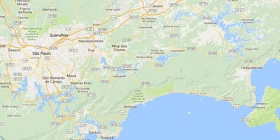 Mapa plaži Sapê