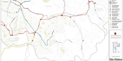 Mapa Sao proganjao braću mateja Sao Paulo - Javni prijevoz