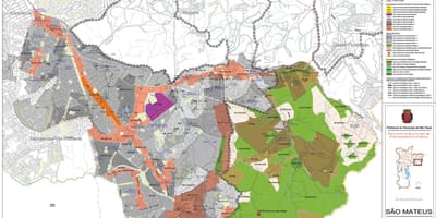 Mapa Sao proganjao braću mateja Sao Paulo - Okupacija tlu