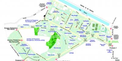 Mapi univerziteta u Sâo Paulo - USP